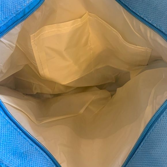 LOVE Tote Bag - Large - Aqua Blue - Picture 8 of 8